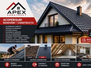 Acoperișuri Brașov | Montaj Tablă Bilka | Renovări | APEX CONSTRUCT — miniatura 3