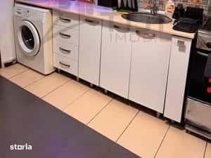 Bloc din 1980, zona Dacia, 2 camere decomandat mobilat utilat — miniatura 6