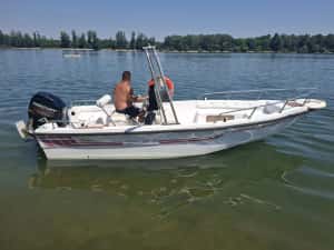 Barca Saver 540 Open cu motor Mercury 60 cp Pro — miniatura 3