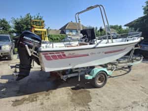 Barca Saver 540 Open cu motor Mercury 60 cp Pro — miniatura 8