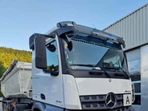 Ansamblu Mercedes Benz Arocs 2017 HAD Euro 6 + semiremorca Meierling ALU — miniatura 2