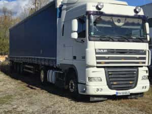 Daf XF105 si Semiremorca Schmitz