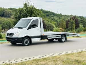 Mercedes sprinter 516 cdi ,autoplatforma ba14 transport vehicule — miniatura 2