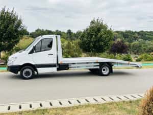 Mercedes sprinter 516 cdi ,autoplatforma ba14 transport vehicule — miniatura 5