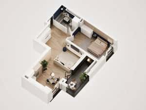 2 Camere Premium – Via Carmina — miniatura 6