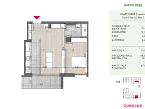 Bloc Nou, 2 camere de vânzare - zona Drumul Taberei.Direct Dezvoltator — miniatura 3