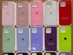 Husa Silicon iPhone  11 12 13 pro max 17 16 15 14 Pro Max Air Plus xr — miniatura 2