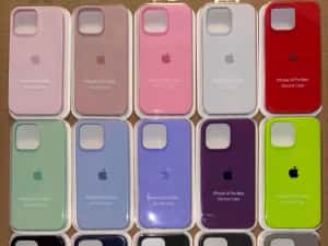 Husa Silicon iPhone  11 12 13 pro max 17 16 15 14 Pro Max Air Plus xr — miniatura 10