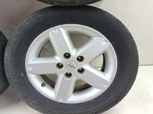 Set jante aliaj R16 Anvelope uzate 16x61/2JJ ET40 5x114,3 Nissan X-Tr — miniatura 5