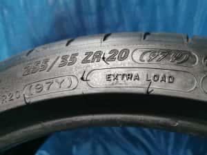 255/35 ZR20 - 315/30 ZR20 michelin 4 bucati — miniatura 4