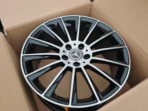 jante de aliaj pentru Mercedes pe 19  ín 2 latimi marca RC wheels — miniatura 5