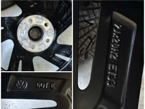 Jante NOI 20 ORIGINALE VW Touareg III Vara 285/45/20 CR R-Line Nevada — miniatura 5