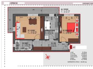 Apartament 2 camere, Berceni Aparatorii Patriei, Parcare Subterana