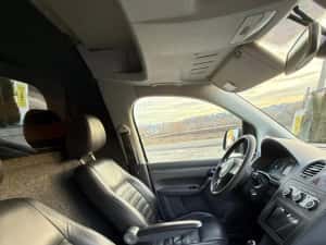 Vw Caddy- RAR  FĂCUT-1.6 Tdi, Full/ Piele/proiectoare/Bt/ dubă/Auto — miniatura 6