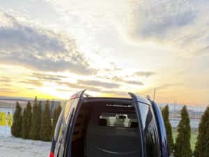 Vw Caddy- RAR  FĂCUT-1.6 Tdi, Full/ Piele/proiectoare/Bt/ dubă/Auto — miniatura 7