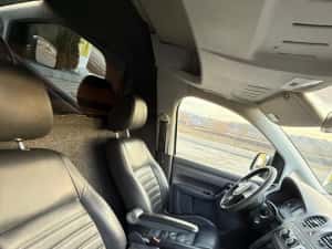 Vw Caddy- RAR  FĂCUT-1.6 Tdi, Full/ Piele/proiectoare/Bt/ dubă/Auto — miniatura 8
