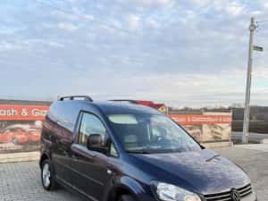 Vw Caddy- RAR  FĂCUT-1.6 Tdi, Full/ Piele/proiectoare/Bt/ dubă/Auto — miniatura 10
