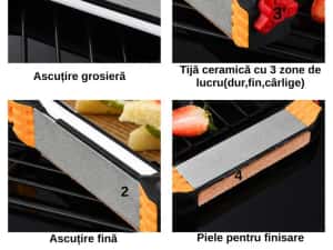 Sistem complet profesional de ascutire pentru cutite foarfeci topoare si dalti  4 in 1 — miniatura 5