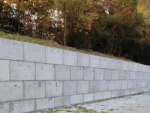 Despartitoare din beton, bloc tip lego, beton lego, boltari beton, — miniatura 9