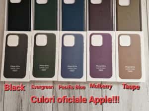 Huse piele Leather Magsafe Iphone seria 12/13/14/15/16/16/17 — miniatura 4