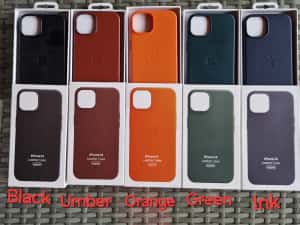 Huse piele Leather Magsafe Iphone seria 12/13/14/15/16/16/17 — miniatura 5