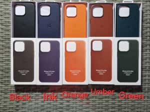 Huse piele Leather Magsafe Iphone seria 12/13/14/15/16/16/17 — miniatura 6