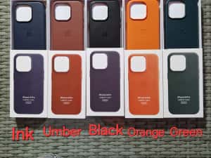 Huse piele Leather Magsafe Iphone seria 12/13/14/15/16/16/17 — miniatura 7