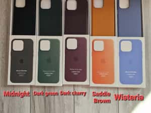 Huse piele Leather Magsafe Iphone seria 12/13/14/15/16/16/17 — miniatura 9