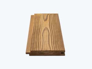 Lambriu termotrat pin nordic periat / antichizat — miniatura 5