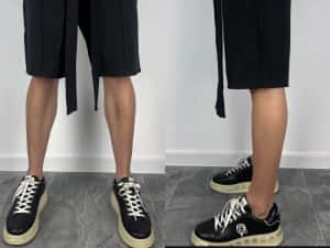Pantaloni scurti cu sireturi lungi! Calitate premium! — miniatura 2