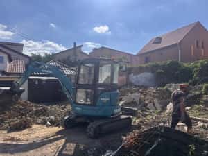Miniexcavator  si  basculanta 5 tone de inchiriat — miniatura 4