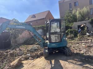 Miniexcavator  si  basculanta 5 tone de inchiriat — miniatura 5