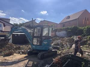 Miniexcavator  si  basculanta 5 tone de inchiriat — miniatura 9