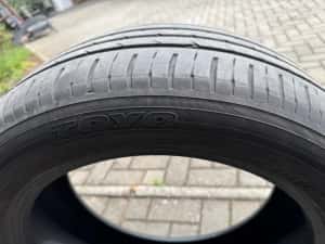 Vand set 4 anvelope vara TOYO Proxes R56  215/55/R18 folosite in stare buna originale — miniatura 8