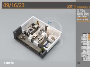 Apartament 2 camere Theodor Pallady-Metrou Nicolae Teclu — miniatura 4