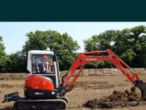 Închiriez miniexcavator excavator mini excavator buldoexcavator — miniatura 5