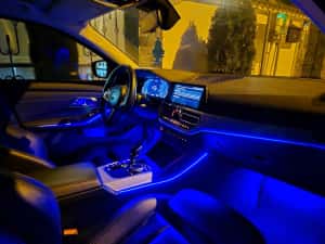 Bmw seria 3 g20 330e Plug in-LASER-HUD-Carlig-Interior M Sport-Keyless — miniatura 6