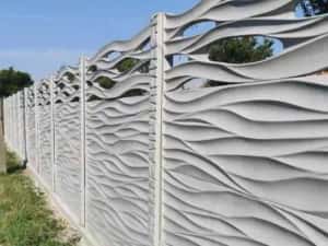 Gard din beton prefabricat. Transport, Montaj, pentru gradina — miniatura 2