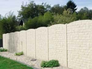 Gard din beton prefabricat. Transport, Montaj, pentru gradina — miniatura 4