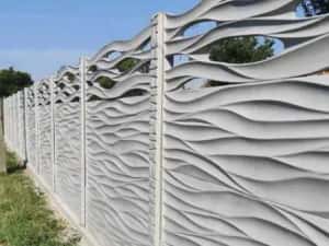 Gard din beton prefabricat. Transport, Montaj, pentru gradina — miniatura 10