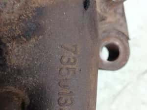 Galerie evacuare 1.3cdti z13dtj 73501340 Fiat Panda 2 (2003 - 2011) — miniatura 6