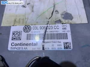 Kit Pornire ECU Calculator Motor Imobilizator Cip Cheie Volkswagen Jetta 1.6 TDI 2006 - 2011 Cod 03L906023CC [L2253] — miniatura 6