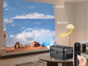 Proiector Magcubic HY450C, 900 ANSI 1080P NativeSuport 8K/4K Android11 — miniatura 5