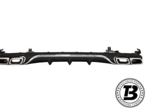 Difuzor Bara Spate cu Ornamente compatibil cu Mercedes E Class W213 E63 Design — miniatura 2