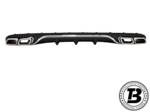 Difuzor Bara Spate cu Ornamente compatibil cu Mercedes E Class W213 E63 Design — miniatura 9