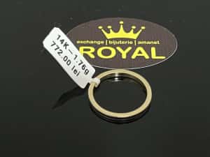 Bijuteria Royal CB : Inel dama aur 14k 1,76 grame — miniatura 3