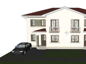Jumatate de duplex la cheie,4 camere,constructie 2024 Mosnita Noua