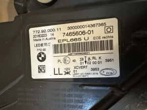 Faruri Laser, Far stanga / Far dreapta BMW Seria 7 G11, G12 — miniatura 5