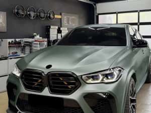 Extensii Lip bara Fata Praguri Difuzor BMW F96 X6M 2019-2023