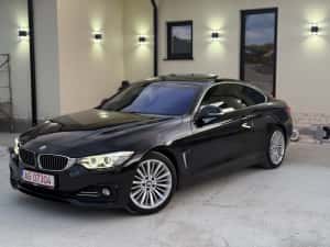 BMW 420i -Coupe-184 cp-2014-Luxury Line-Trapă-interior sport-Impecabil — miniatura 1